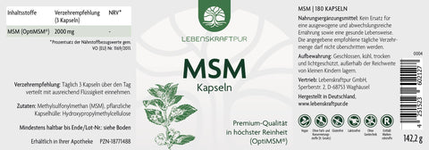 MSM Kapseln