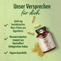 Maca Kapseln Bio (180 Kapseln) - VITALOVE - Naturprodukte