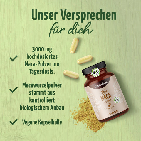 Maca Kapseln Bio (180 Kapseln)