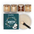 Myras Winter Gewürzbox mit Keramikreibe - VITALOVE - Naturprodukte