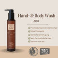 BIO-Hand & Body Wash Aloe 200ml Naturkosmetik - VITALOVE - Naturprodukte