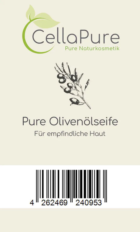 CellaPure Pure Olivenöl-Seife - VITALOVE - Naturprodukte