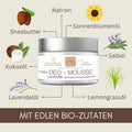 Deo-Mousse Lavendel 24+ Deo wie Creme ohne Aluminium Naturkosmetik 50ml - VITALOVE - Naturprodukte