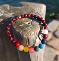 Armband "CHAKREN"- Handmade - VITALOVE - Naturprodukte