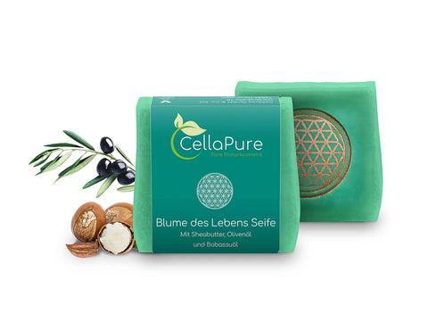 CellaPure Blume des Lebens Seife - VITALOVE - Naturprodukte