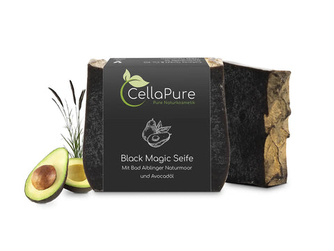 CellaPure Black Magic Seife - VITALOVE - Naturprodukte