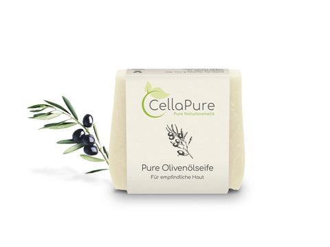 CellaPure Pure Olivenöl-Seife - VITALOVE - Naturprodukte