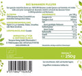 Bio Bananen Pulver - naturrein - 250 g - VITALOVE - Naturprodukte