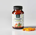 Curcuma FORTE - mit schwarzem Pfeffer - 90 Kapseln - VITALOVE - Naturprodukte