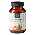 Curcuma FORTE - mit schwarzem Pfeffer - 90 Kapseln - VITALOVE - Naturprodukte