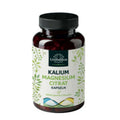 Magnesium Kalium Citrat - 900 mg Kalium und 240 mg Magnesium pro Tagesdosis (4 Kapseln) - 120 Kapseln - VITALOVE - Naturprodukte