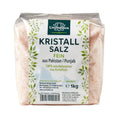 Kristallsalz (bekannt als Himalaya-Salz) fein - 1 kg - VITALOVE - Naturprodukte