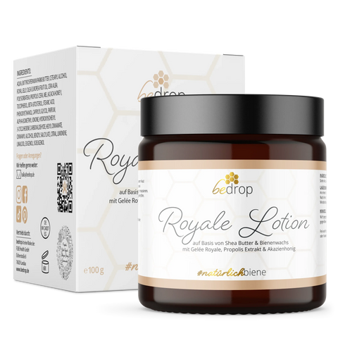 Royale Lotion Bodylotion mit Gelée Royale, Sheabutter und Akazienhonig - 100g