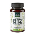 Vitamin B12 mit Folat - 180 Tabletten - von Unimedica - VITALOVE - Naturprodukte