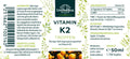 Vitamin K2 Tropfen - 200 mg - MK7 All-trans - hochdosiert - 50 ml - VITALOVE - Naturprodukte