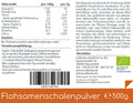 Bio Flohsamenschalen Pulver (gemahlen) 500g - VITALOVE - Naturprodukte